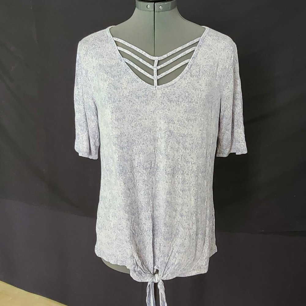 Two Dolman Tops (Blue & Gray)